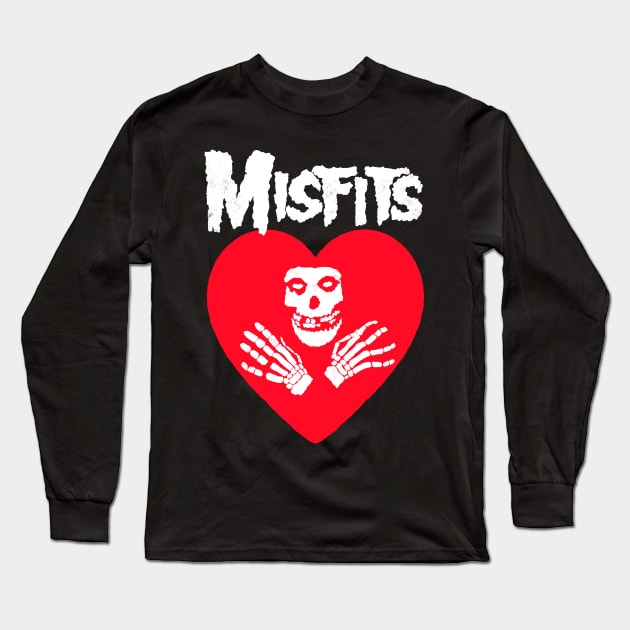 Love Misfits Long Sleeve T-Shirt by Punk Rock